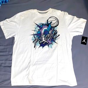 White Jordan t-shirt